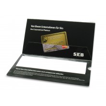 Pochettes carte bancaire
